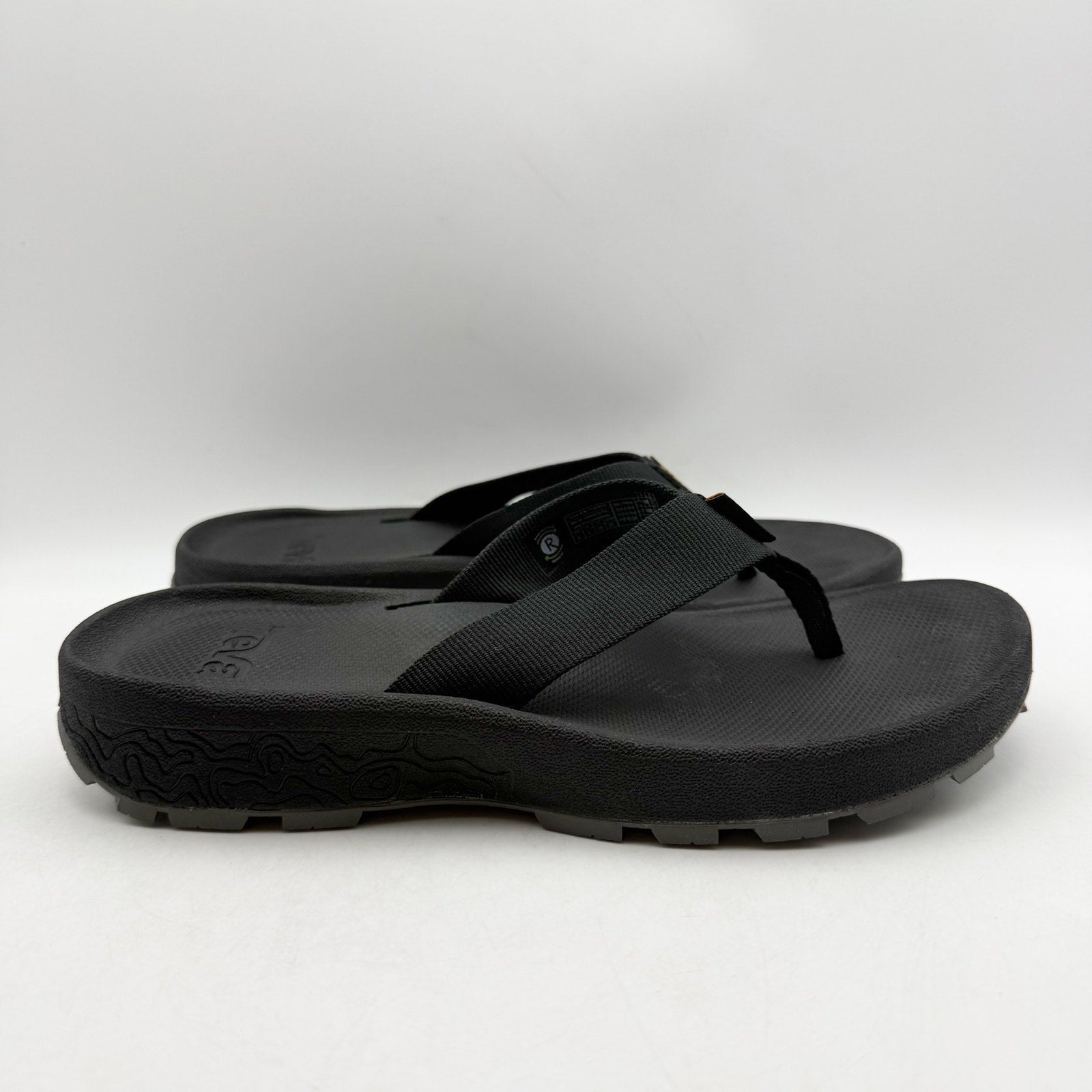 TEVA Womens Hydratrek Water Flip-Flop Sandals Size 8 EU 39 Black NIB