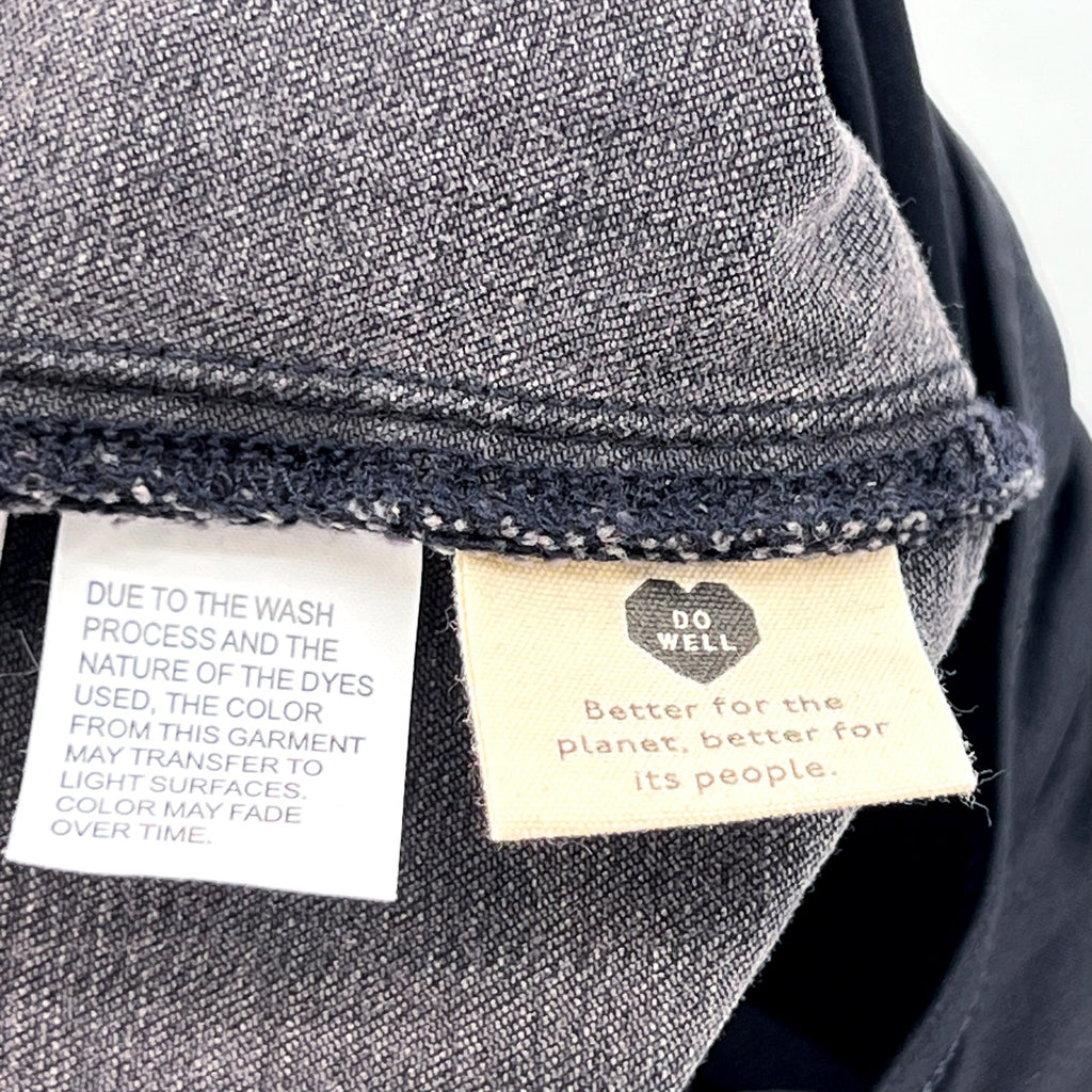 MADEWELL Maternity Over-the-Belly Skinny Jeans Size 25 Black Sea G7394 NWOT