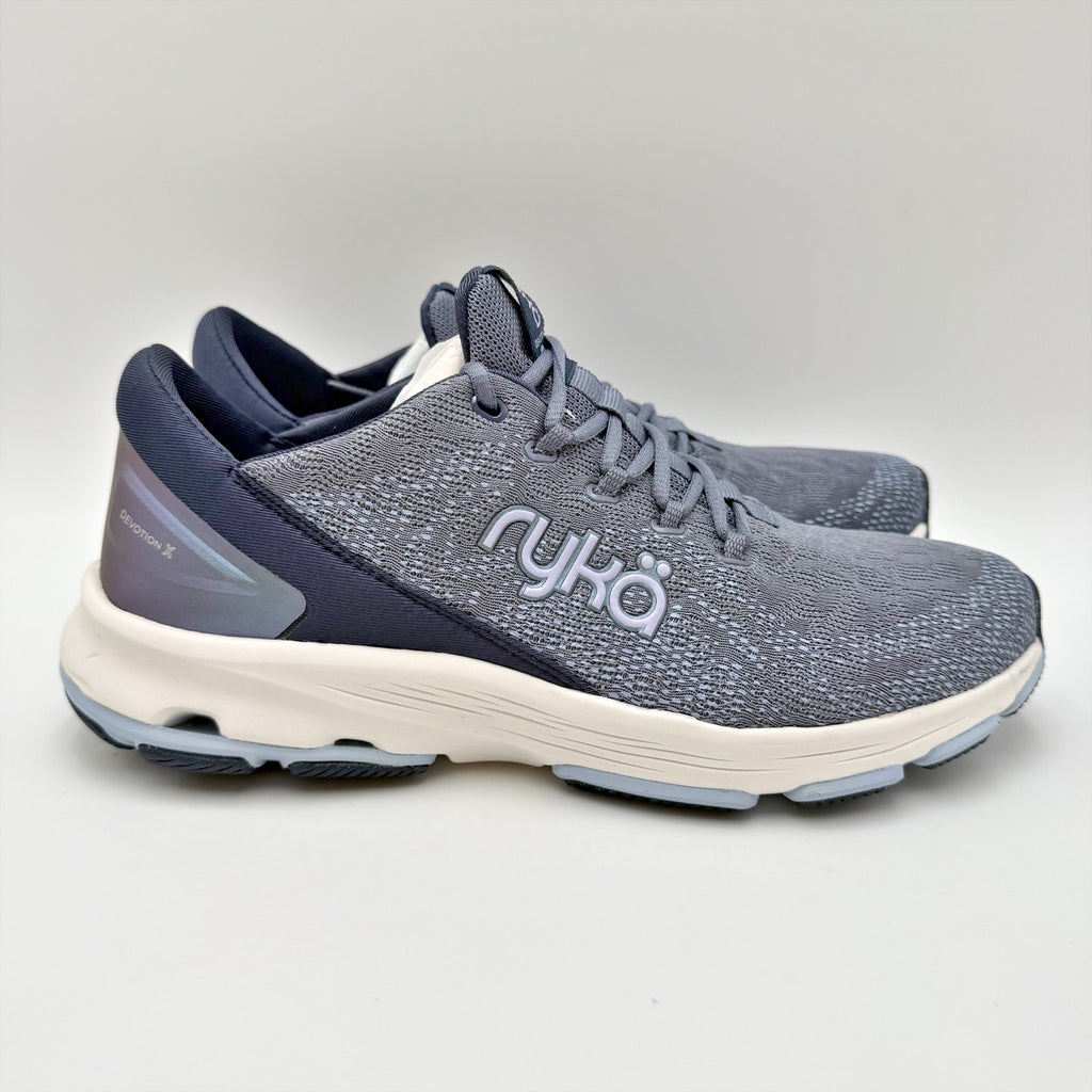 Ryka Womens Devotion X Walking Shoes Size 9 M Folk Blue Athletic NIB