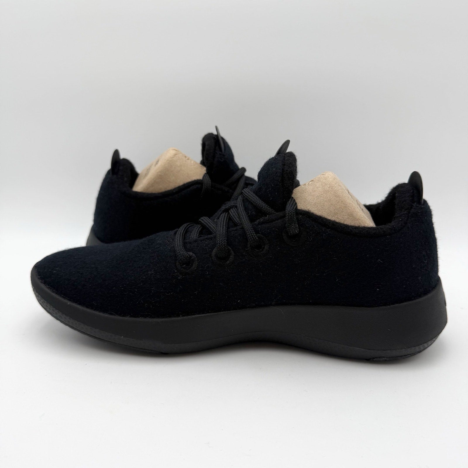 Allbirds Mens Wool Runner Mizzle Sneakers US 7 EU 39.5 Black Athletic NIB