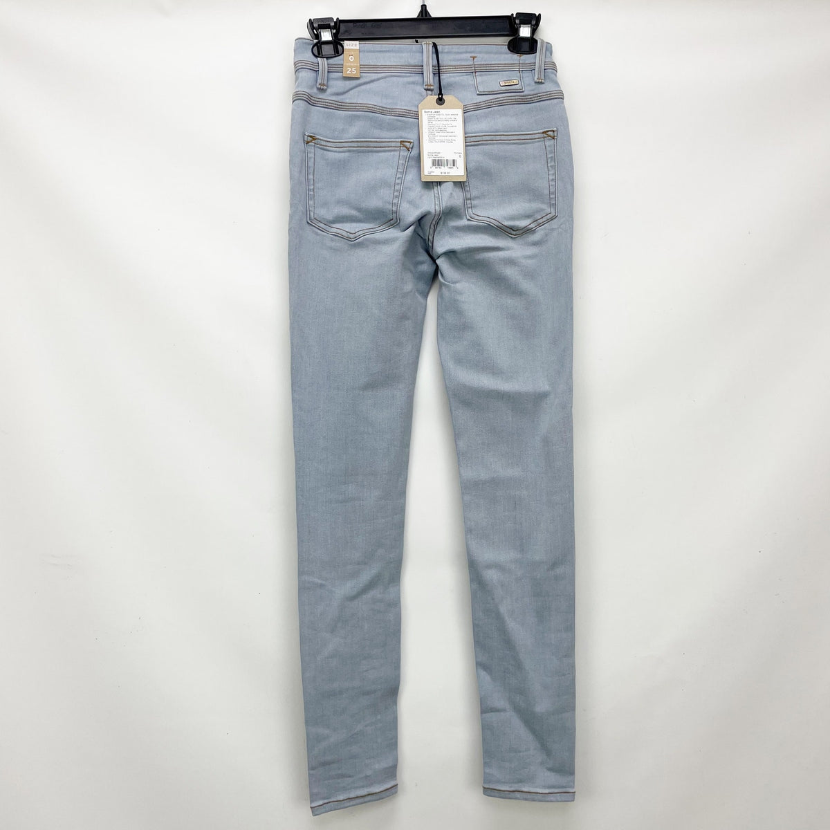 prAna Women's Soma Jeans 29x31 US 8 Light Washed Blue Skinny Stretch Denim NWT