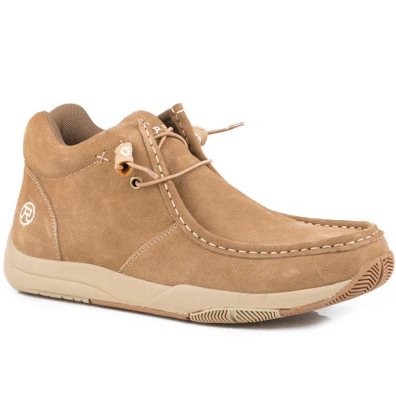 Roper Mens Two Eyelet Chukka Boots US 10.5 D EU 43.5 Brown Suede NWT