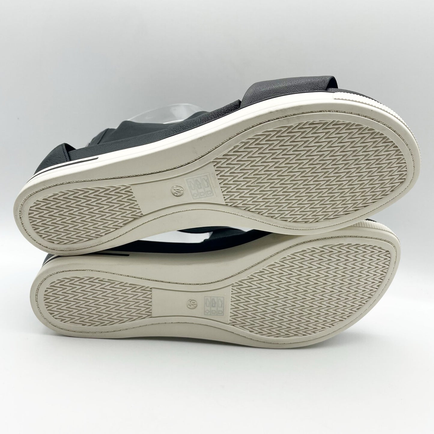 Eileen Fisher Womens Sport Sandals US 9.5 M EU 40 Black Leather NIB