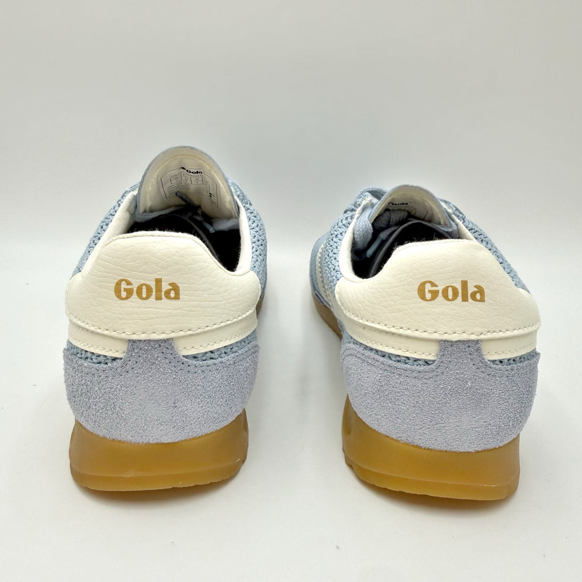 Gola Womens Tornado Zephyr Sneakers Size 7 EU 38 Blue Off White Leather NIB