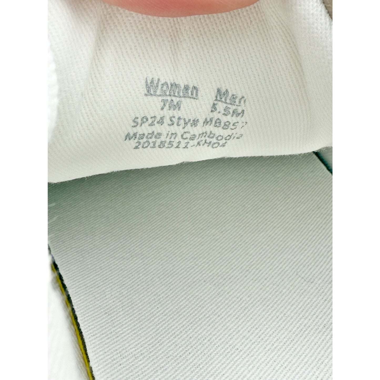 MADEWELL Womens Kickoff Trainer Sneakers US 7 M Cream Tan White Leather NIB