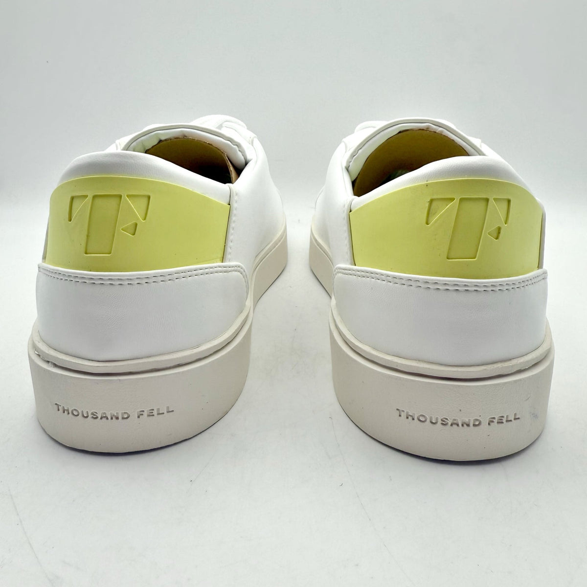 Thousand Fell Mens Lace Up Sneakers US 10 EU 43 White NIB