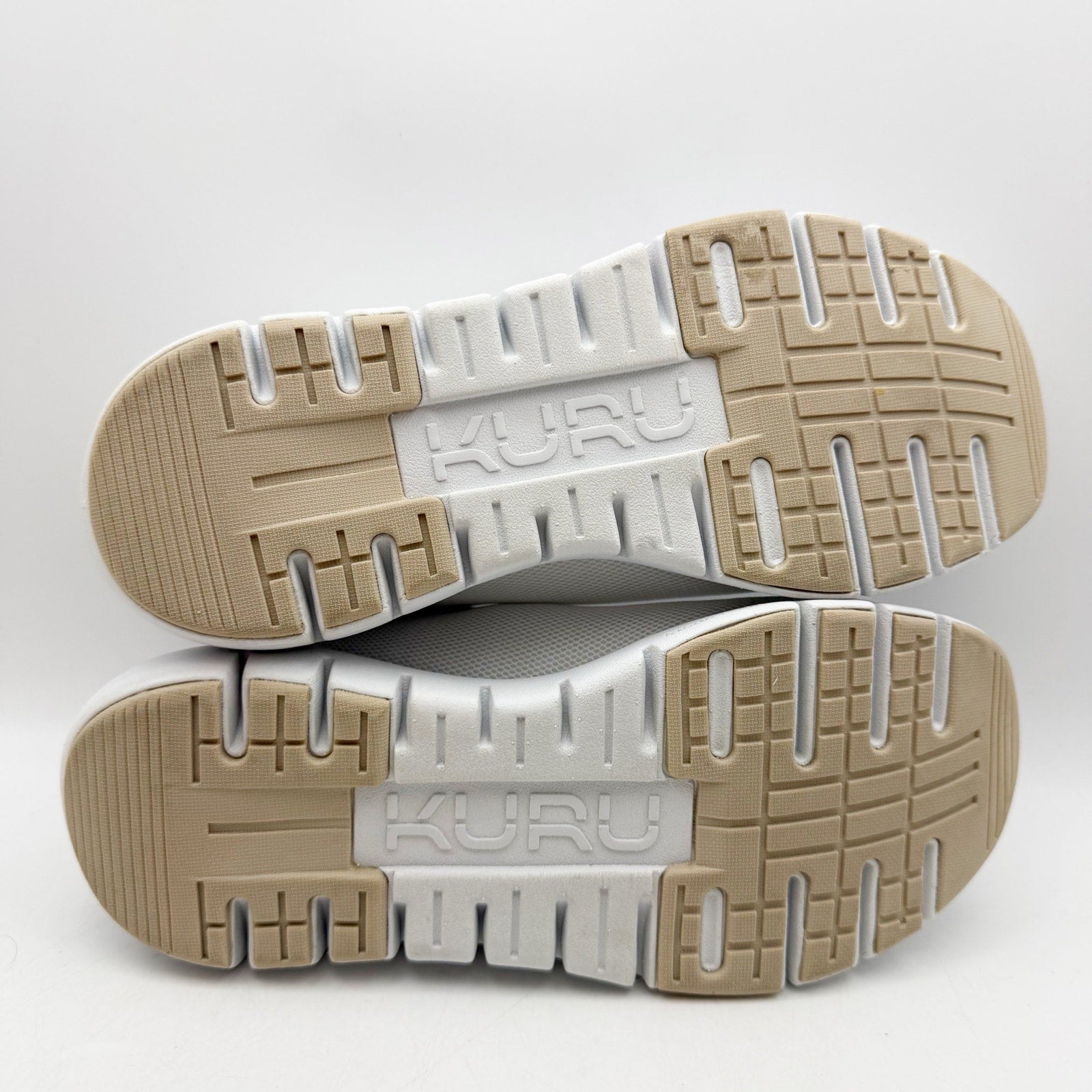 KURU Womens Flex Via Sneakers US 10 M White Athletic Shoes NWOB