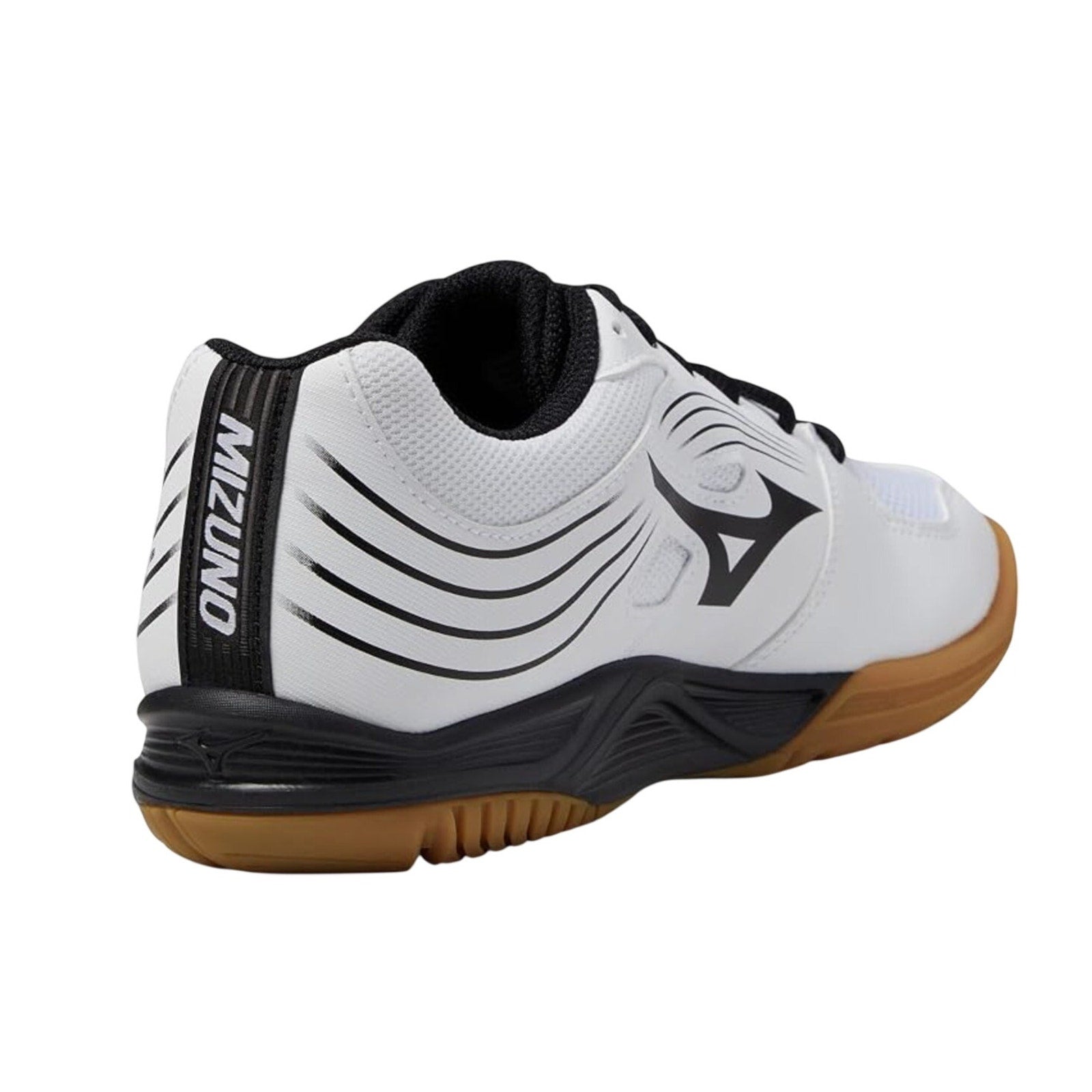 MIZUNO Womens Cyclone Speed 3 Volleyball Shoes Size 9 White Black Lace Up NWOB