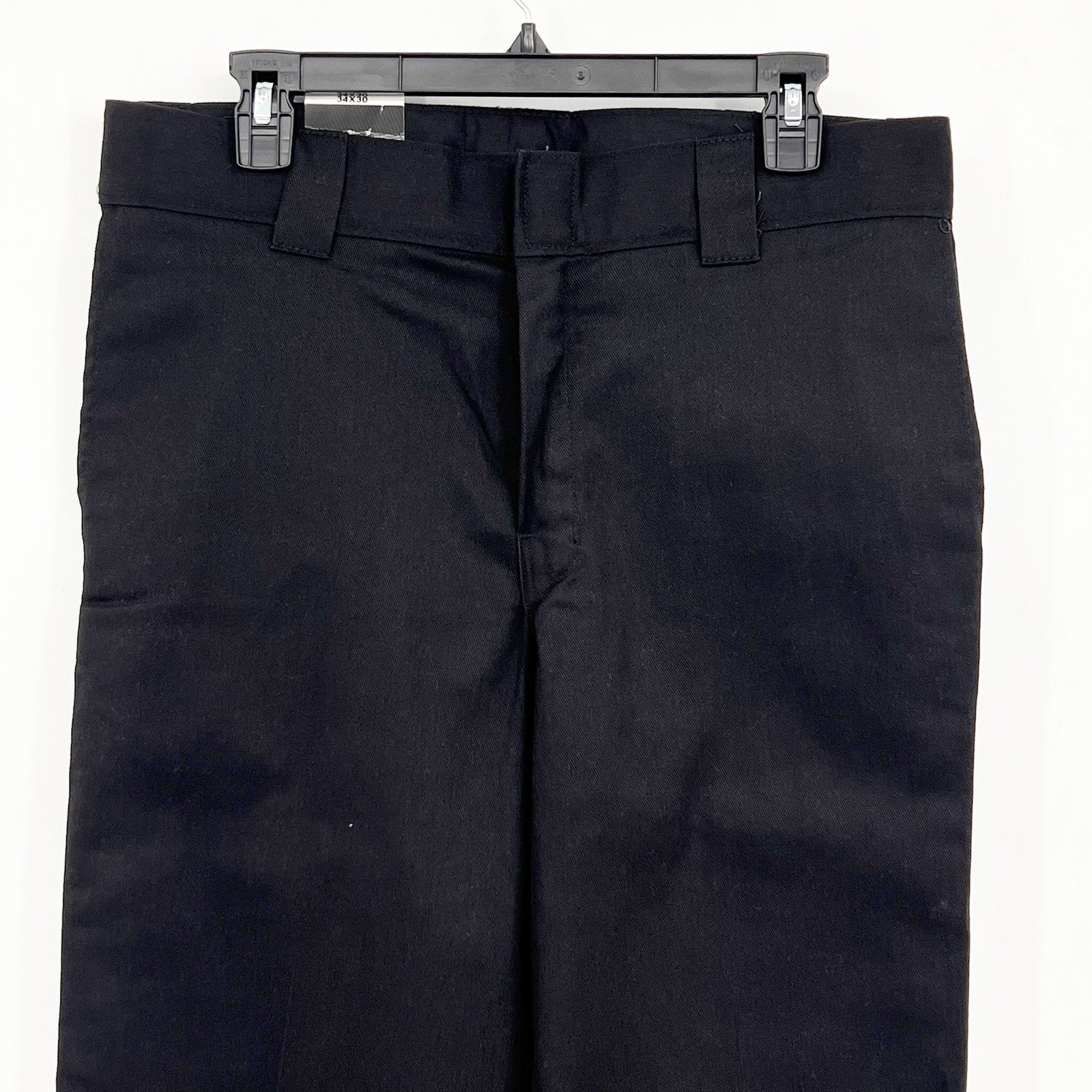 DICKIES Men's 874® FLEX Work Pants 34x30 Black Stretch Twill Tapered Leg NWT