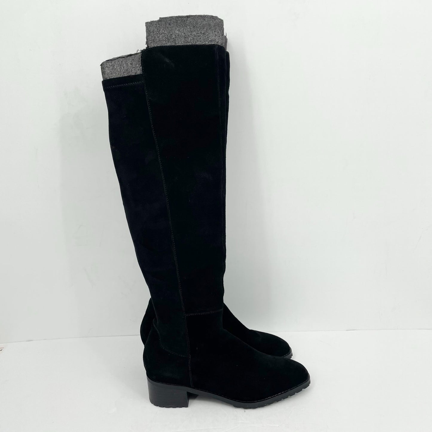 Blondo Womens Sierra Waterproof Riding Boot US 8M EU 38-39 Black Suede NIB