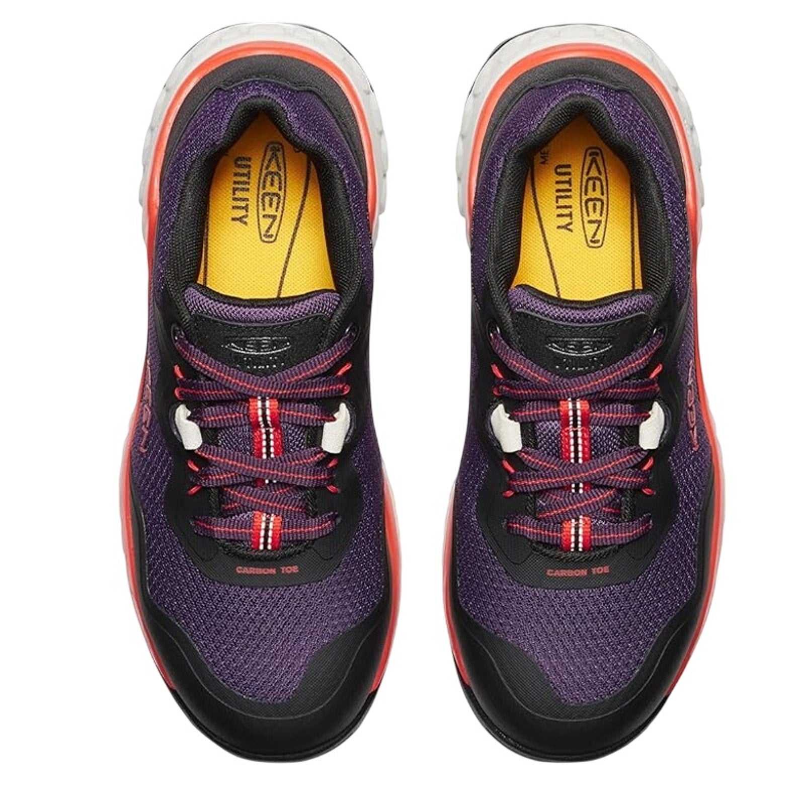 KEEN Womens Utility Tempe Sneakers 9 Wide Purple Comp Toe Slip Resistant NIB