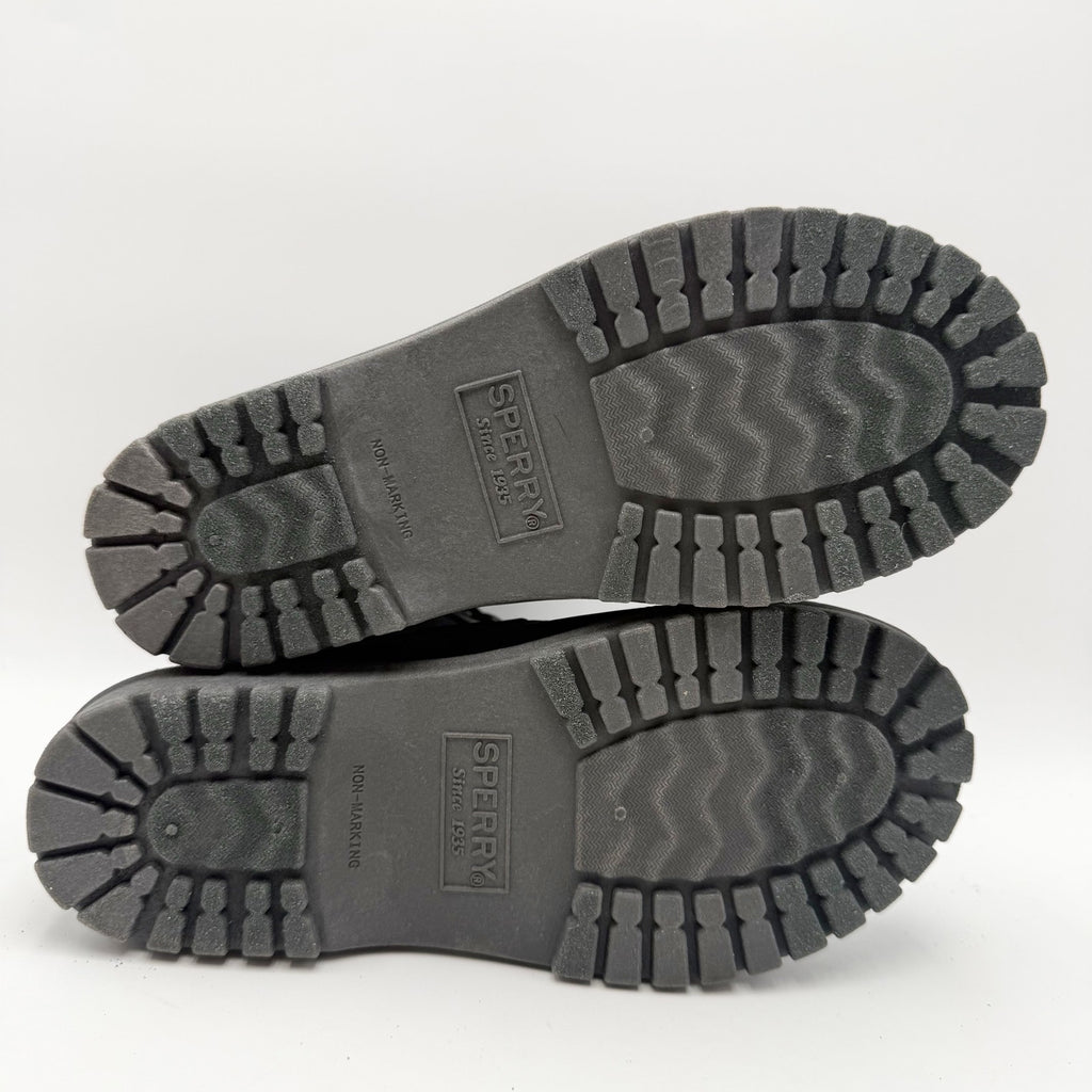 SPERRY Kids Storm Hopper Winter Boots Size 5 EU 37 Grey Black NWOB