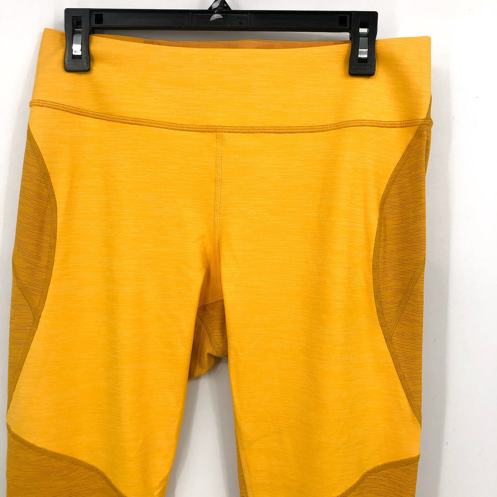 OUTDOOR VOICES Women's TechSweat Core 3/4 Legging XL Yellow Citrus Cider NWT