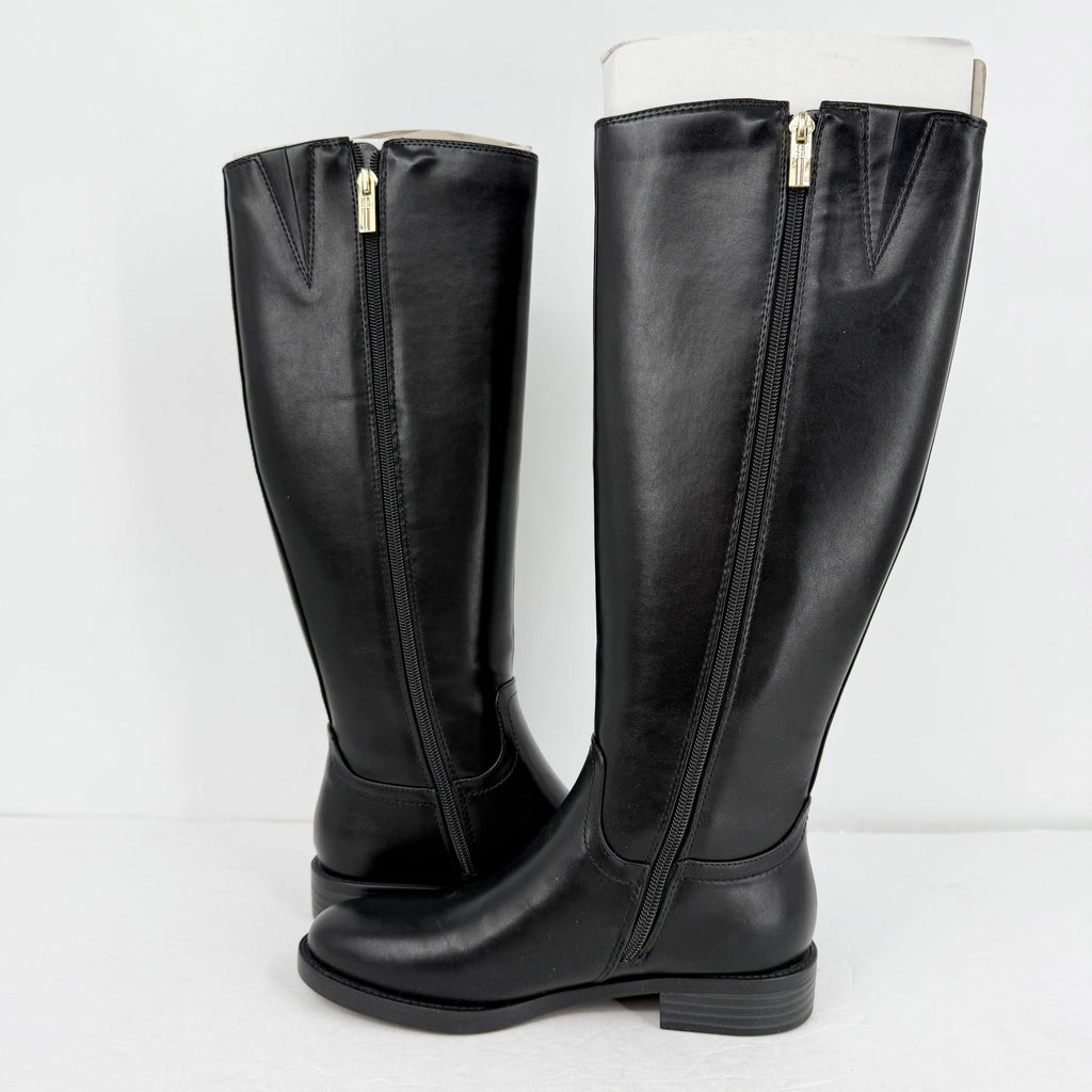Tommy Hilfiger Womens Rydings Knee High Boots US 6 M EU 36 Black NWOB