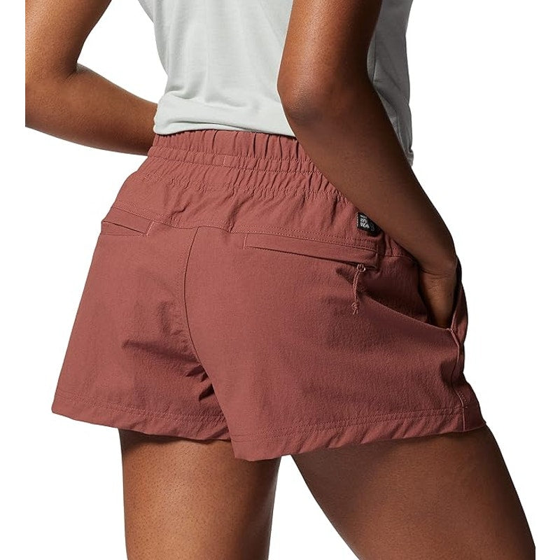 MOUNTAIN HARDWEAR Women's Basswood Pull-on Shorts Medium Red Clay Earth NWT
