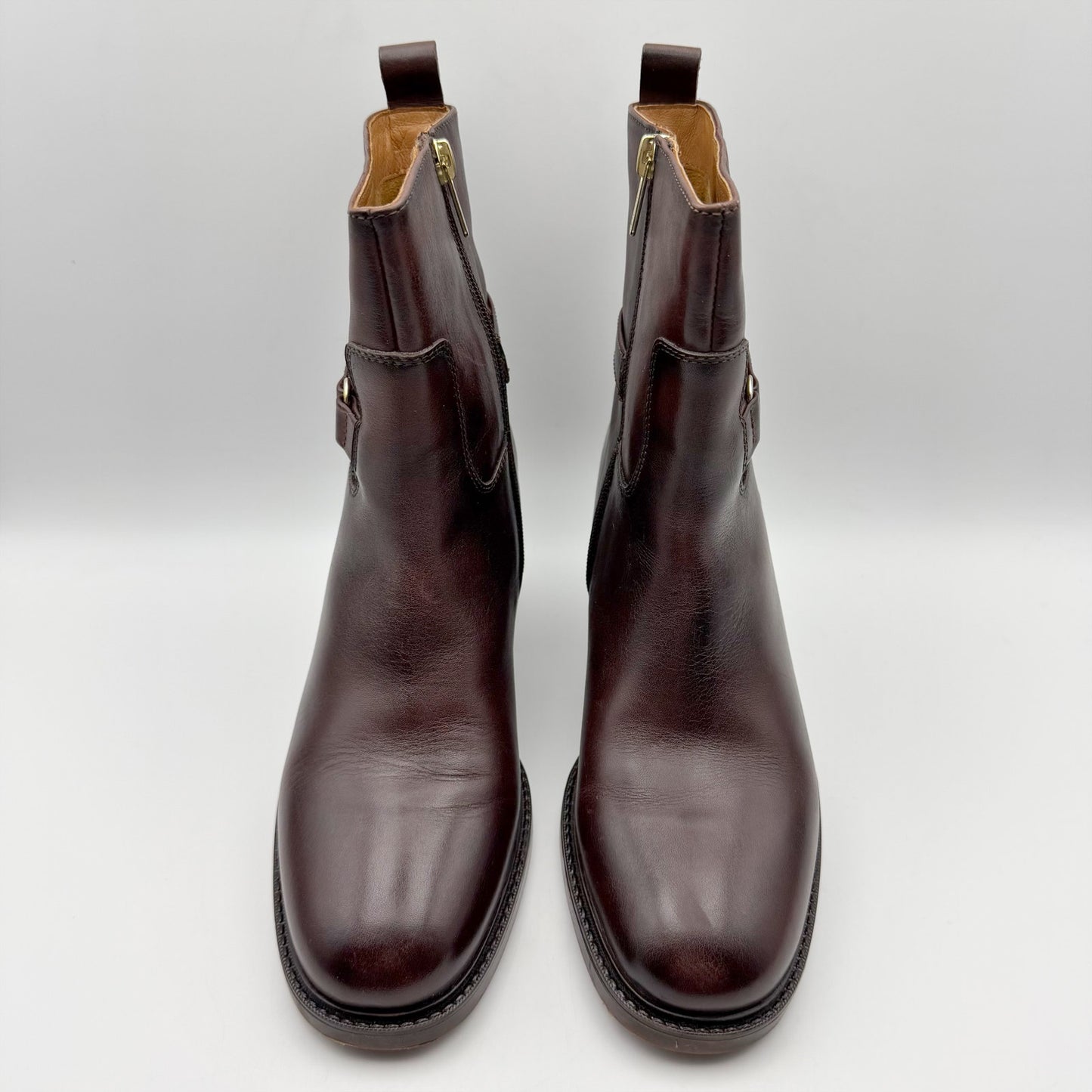 Pikolinos Womens Huesca W8X-8736 Boots EU 38 US 7.5-8 Calfskin Leather Brown