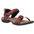 TEVA Womens Verra Sport Sandals Size 11 EU 42 Red Brown Quick Dry NIB