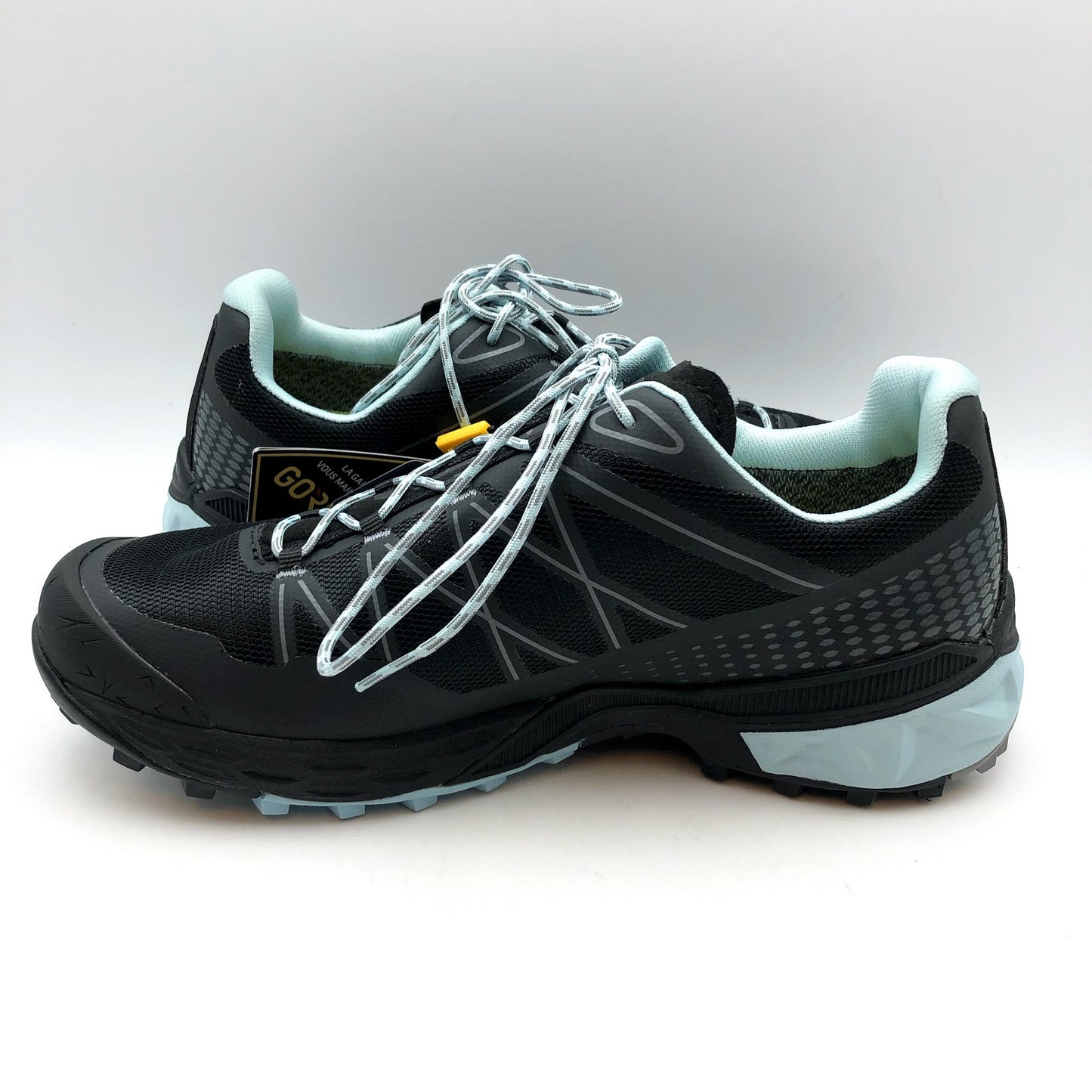 ASOLO Womens Tahoe GTX Running Sneakers US 7.5 Black Athletic Waterproof NIB