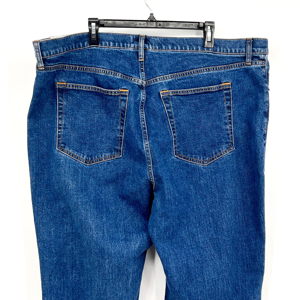 ABERCROMBIE & FITCH Women Ultra High Ankle Straight Jeans Size 36 US 22 Blue NWT