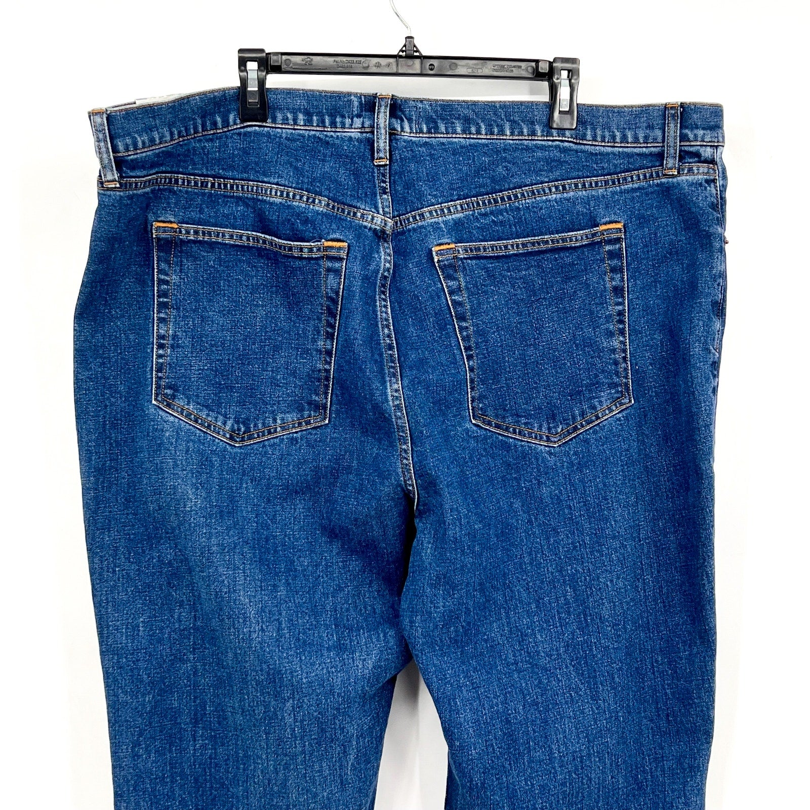 ABERCROMBIE & FITCH Women Ultra High Ankle Straight Jeans Size 36 US 22 Blue NWT