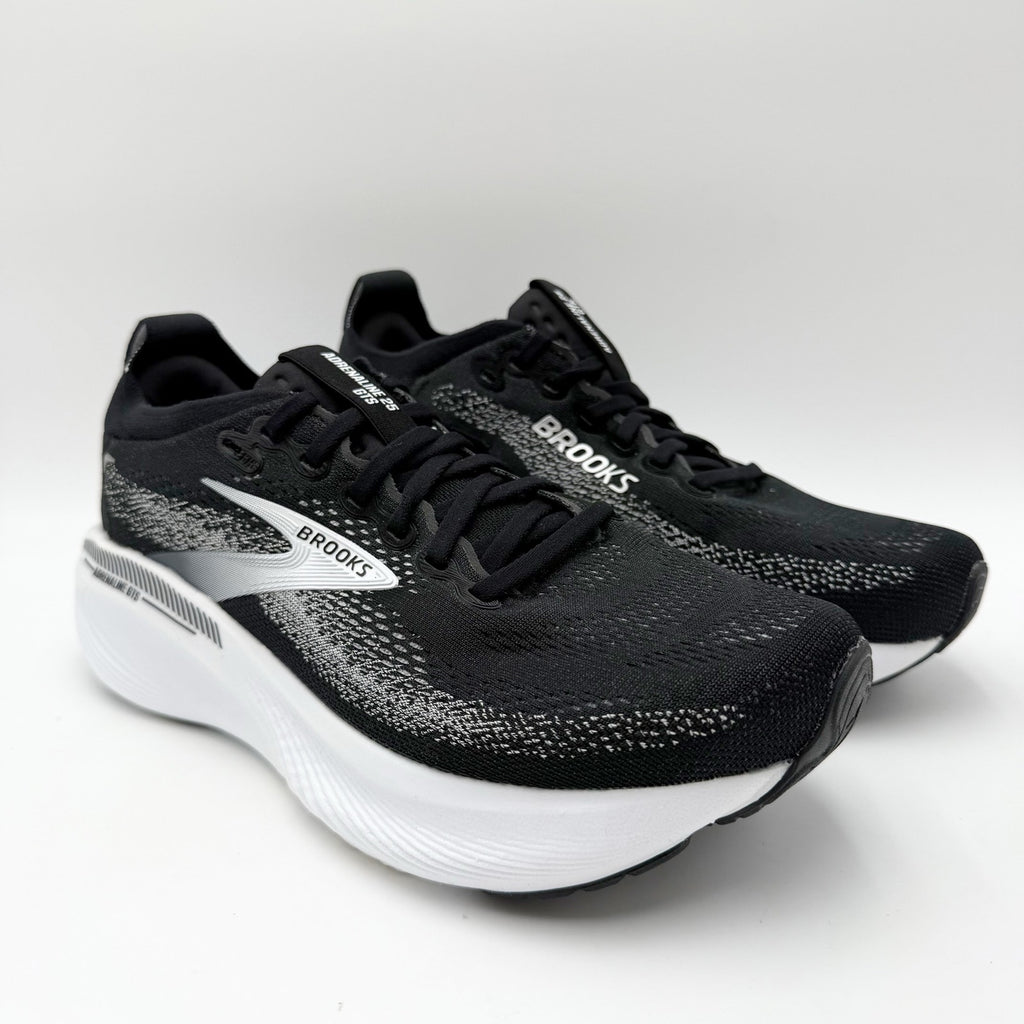 Brooks Womens Adrenaline GTS 25 Running Shoes Size 8.5 XW 2E Black Athletic NIB