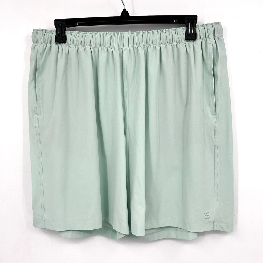 FREEFLY Mens Breeze Outdoor Shorts 3XL Light Green 8" Inseam Lightweight NWT