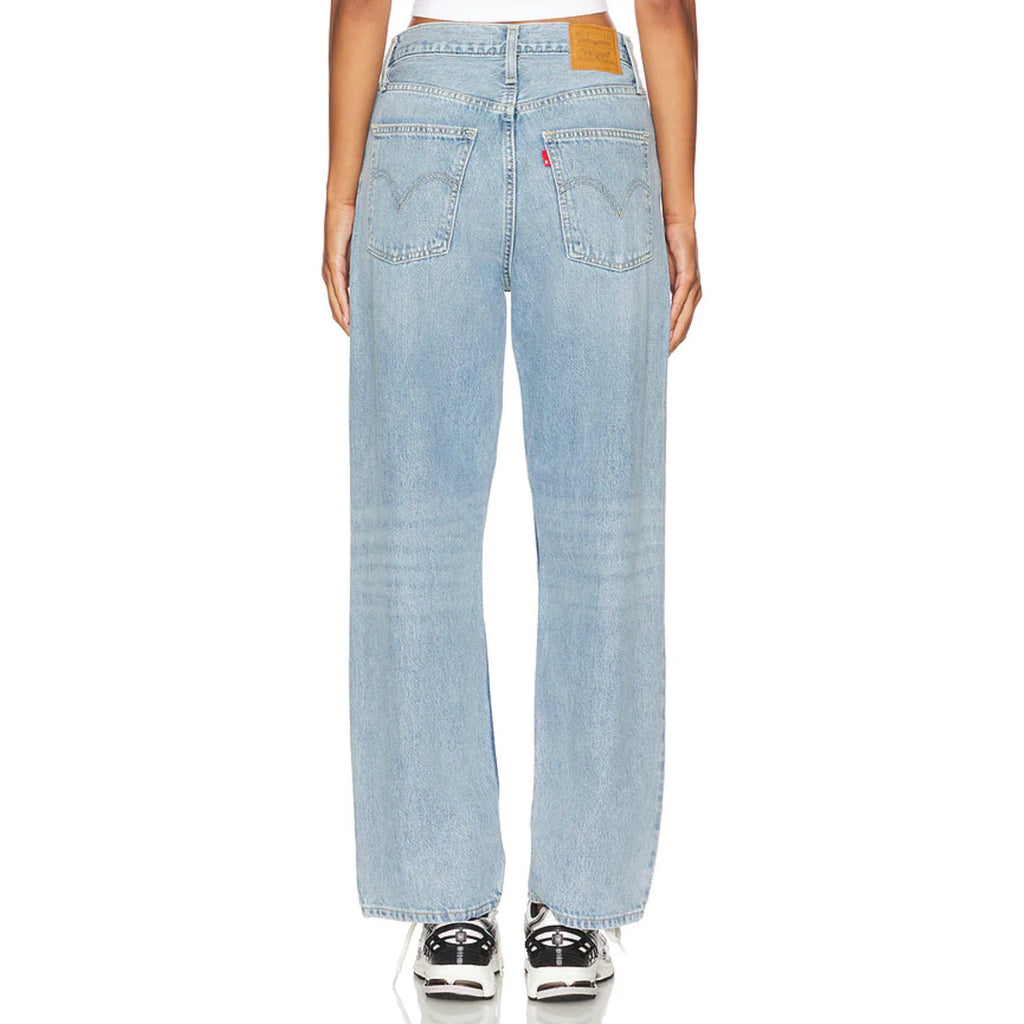 LEVI'S Womens Dad Straight Jeans 28x30 Size 6 Far And Wide Light 79770-0019 NWT