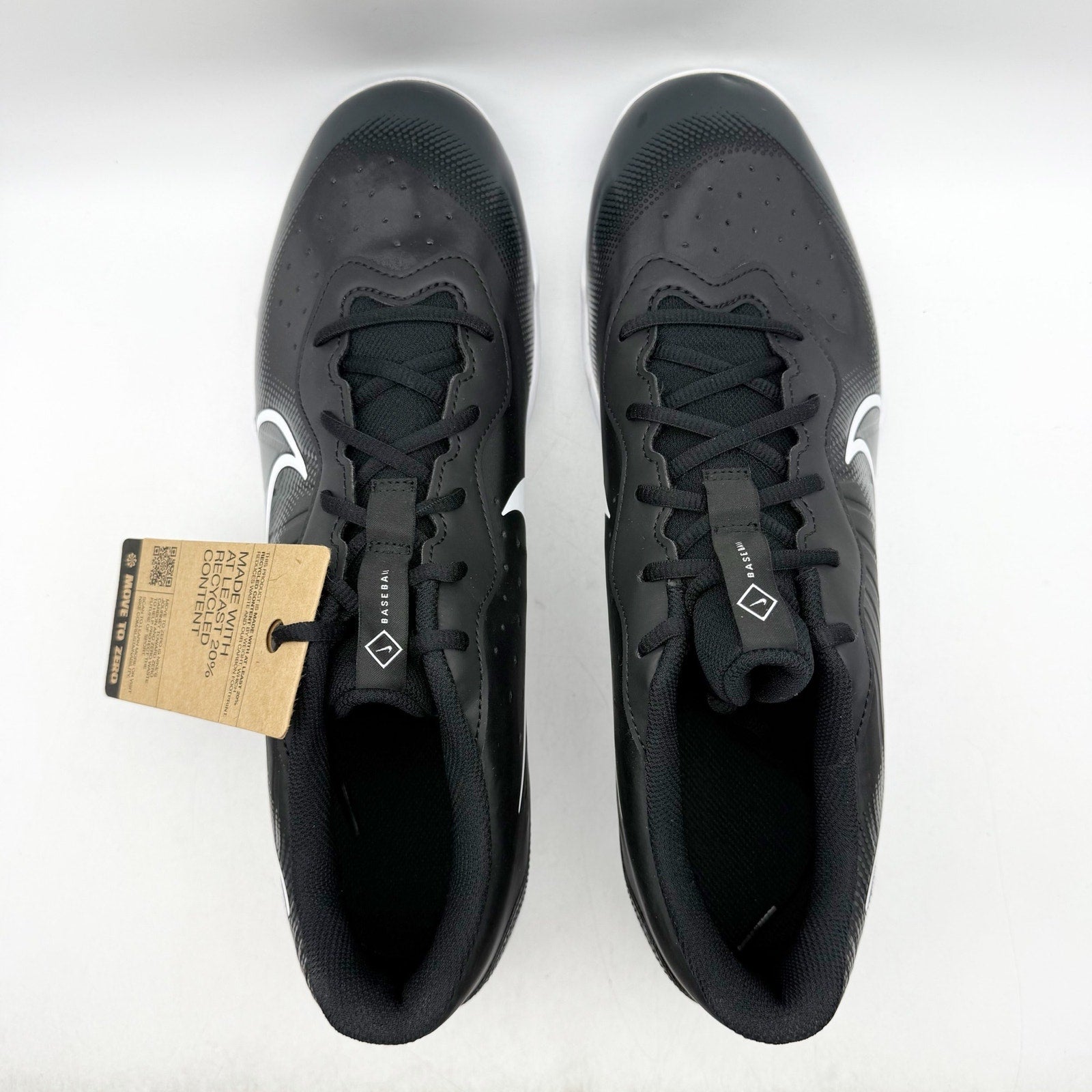 Nike Mens Alpha Huarache 4 Keystone Baseball Cleats US 13 Black DJ6524 NWOB