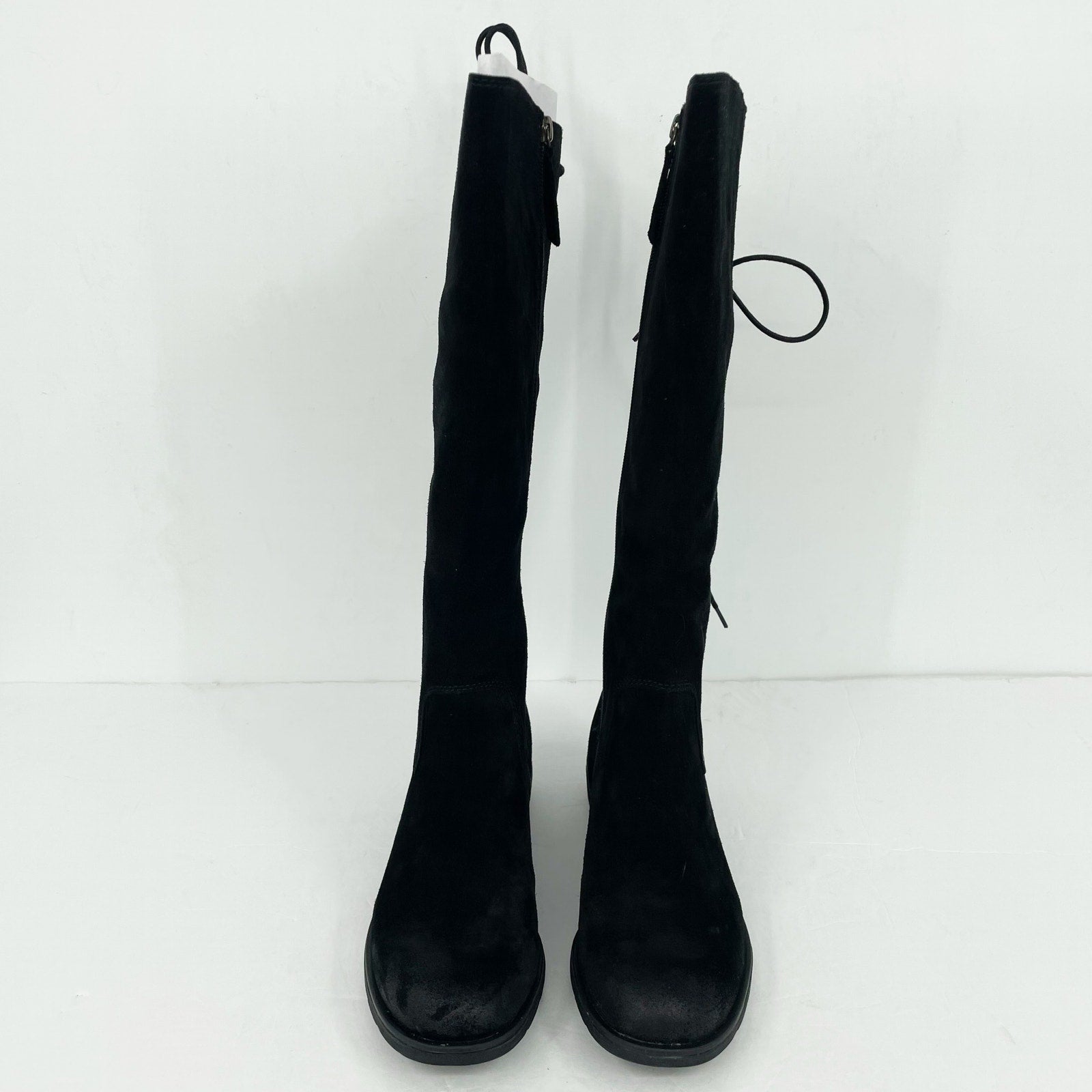 Sofft Womens Sharnell II Knee High Boot US 8 M EU 39 Black Suede Waterproof NWOB