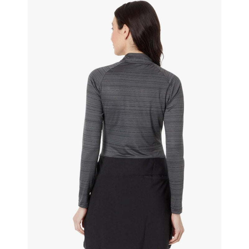 ADIDAS Women's Ultimate365 Long Sleeve Dress Large Black Half Zip NWT