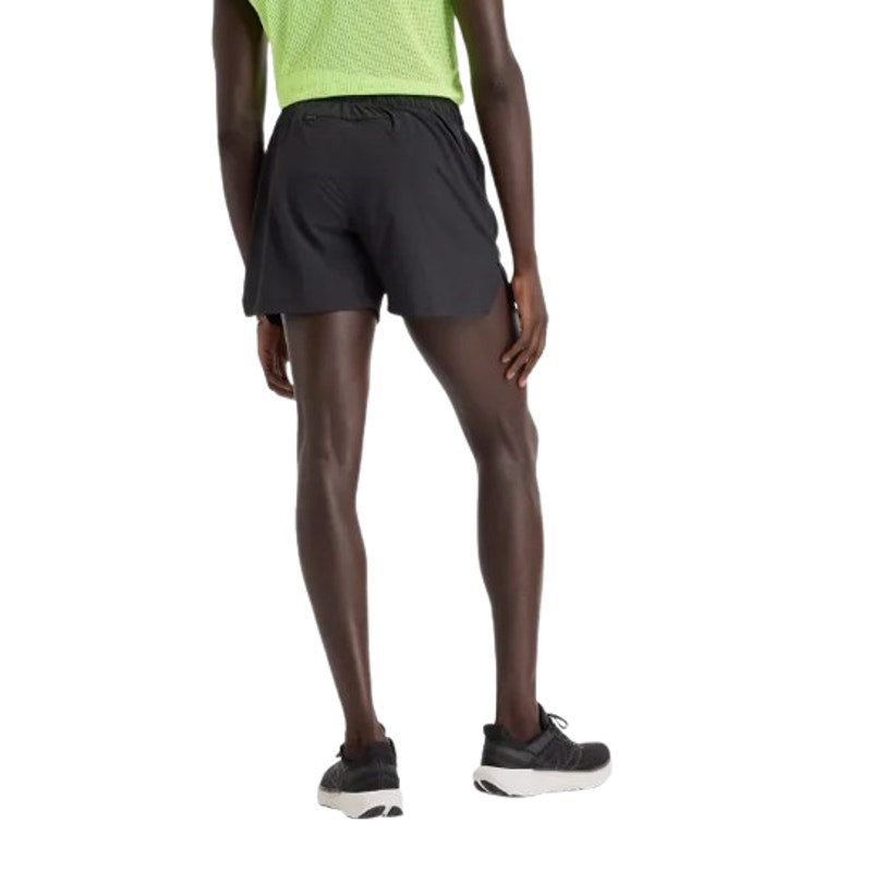 NEW BALANCE Mens Running RC Shorts Large Black  5" Inseam NWT