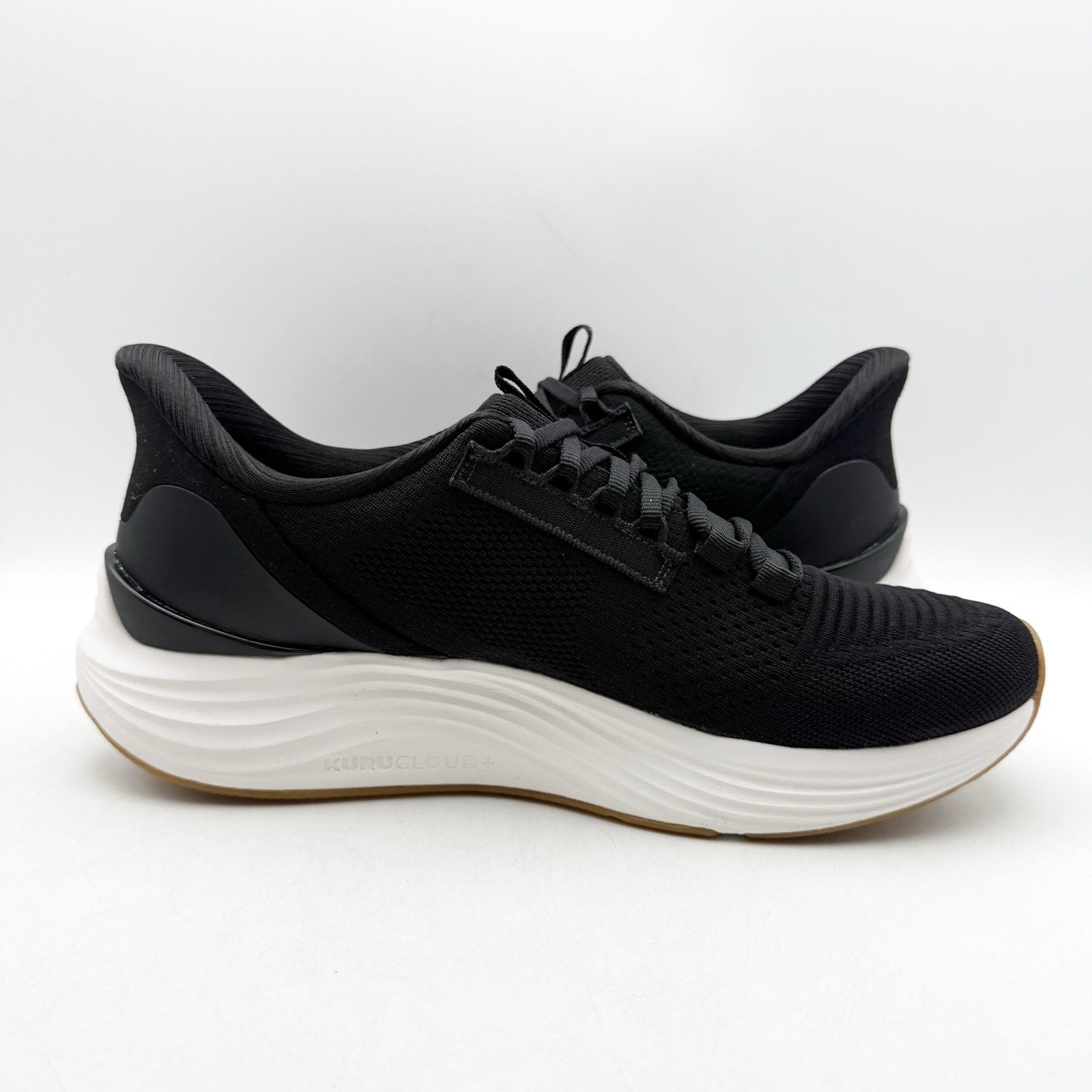 Kuru Womens Atom 2 Athletic Shoes US 9.5 Wide Black Sneakers NWOB