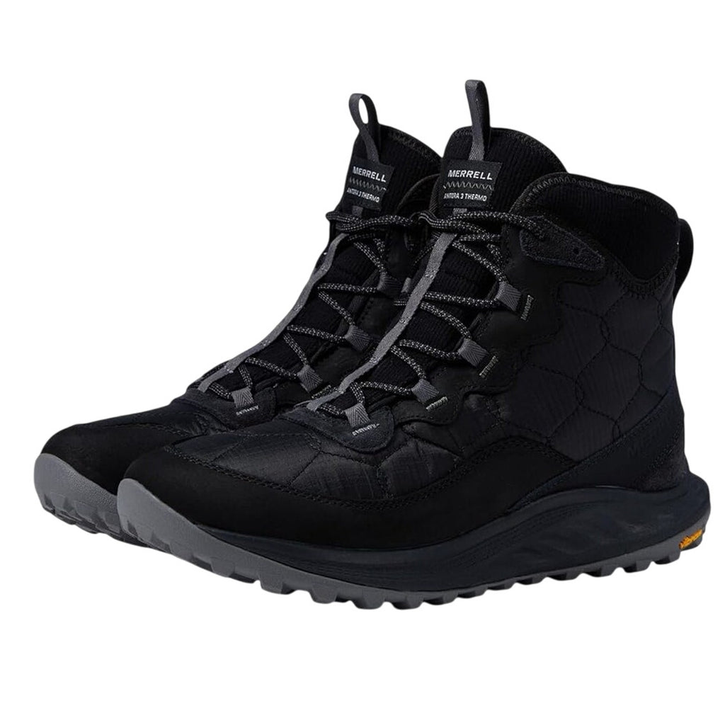 Merrell Womens Antora 3 Thermo Mid Boots US 6.5 M Black Waterproof Winter NWT