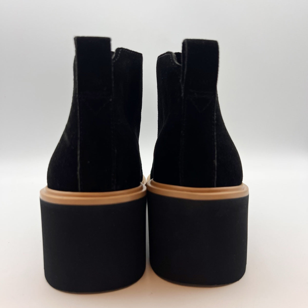 TOMS Womens Maude Lace-Up Ankle Boots SIZE 8.5 EU 39 Black Suede NWOB