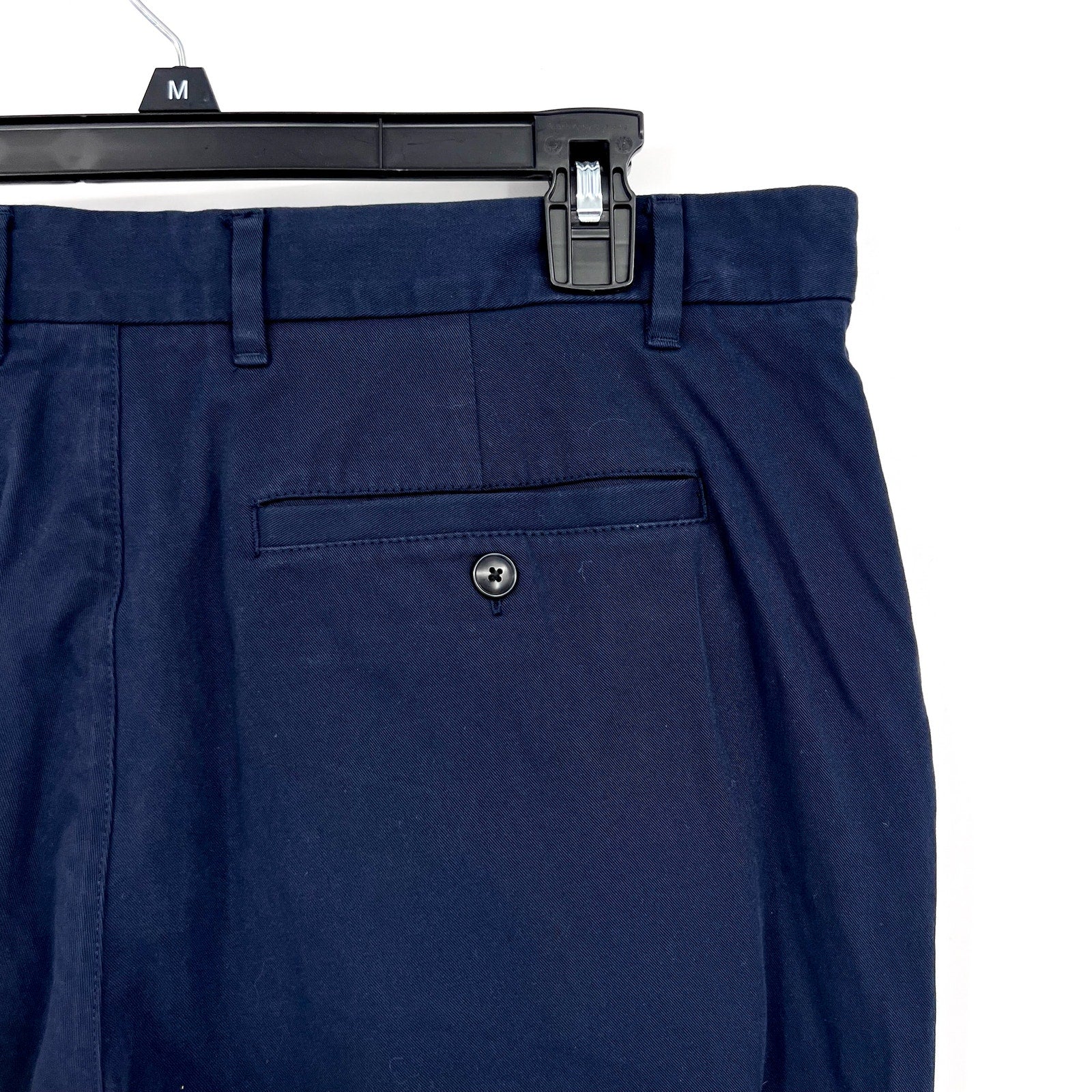 EVERLANE Men's Uniform Performance Chino 35x34 Navy Blue Slim Fit Pants NWT