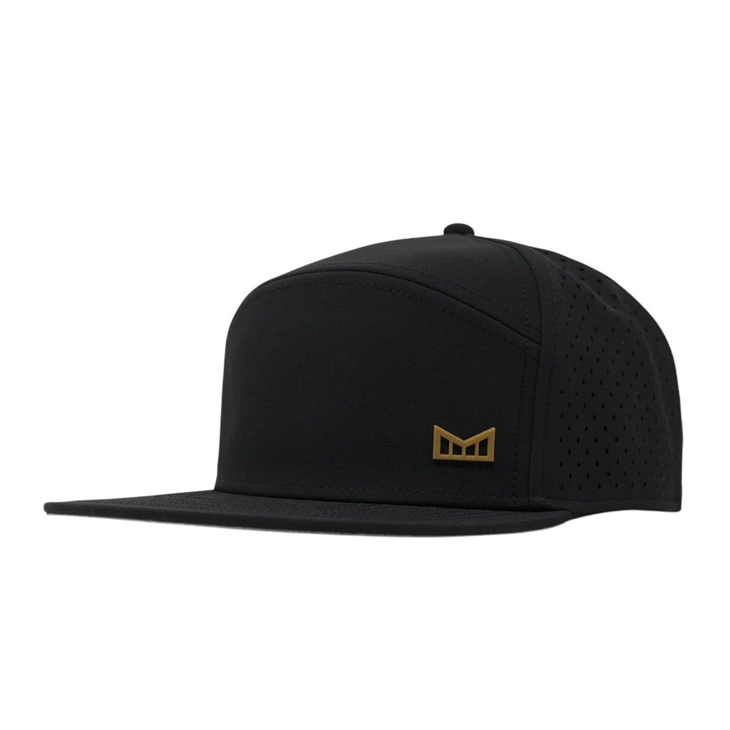 MELIN Trenches Icon Hydro Performance Snapback Hat Classic Fit Black Gum NWT