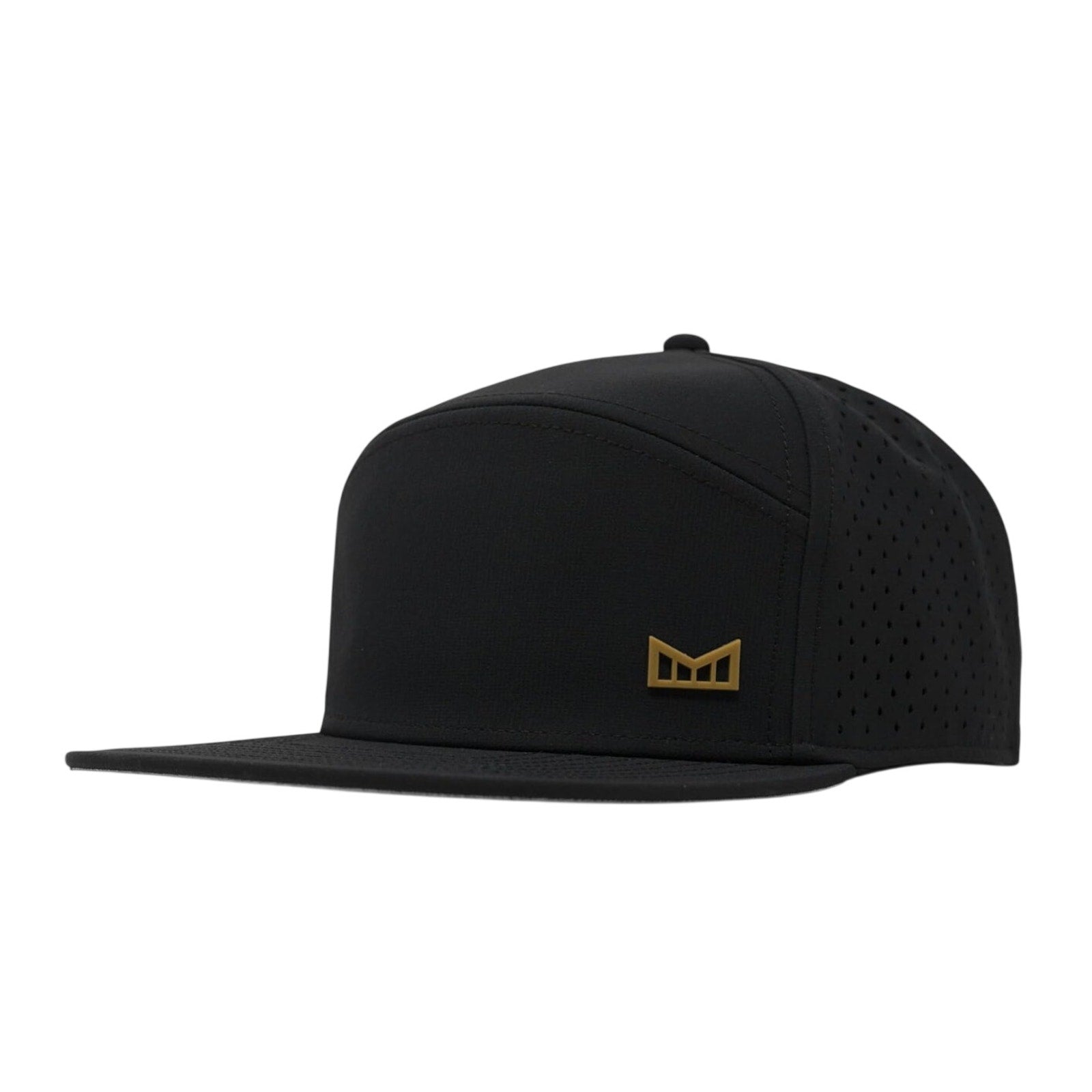 MELIN Trenches Icon Hydro Performance Snapback Hat Classic Fit Black Gum NWT