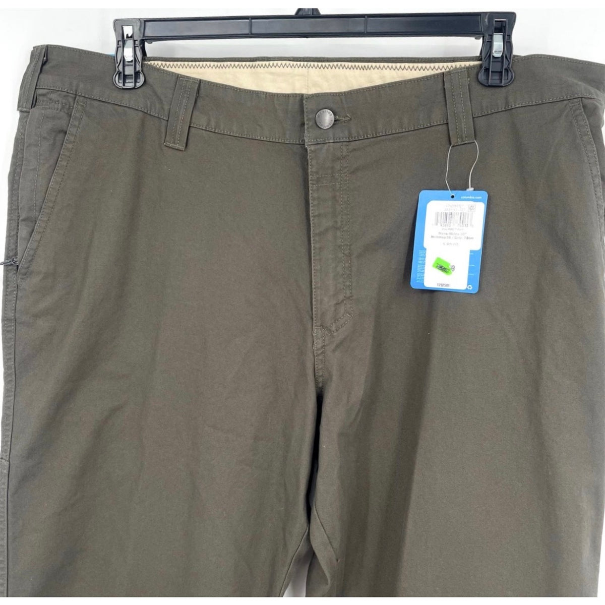 COLUMBIA Men's Flex ROC Pants 40x30 Forest Green Alpine Tundra Stretch NWT