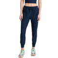 BEYOND YOGA Commuter Midi Joggers XS Nocturnal Navy Blue Drawstring Spacedye NWT