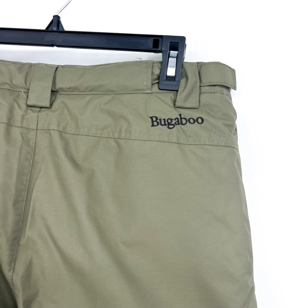 COLUMBIA Kids' Bugaboo III Snow Pants XL Youth 18-20 Green Waterproof NWT