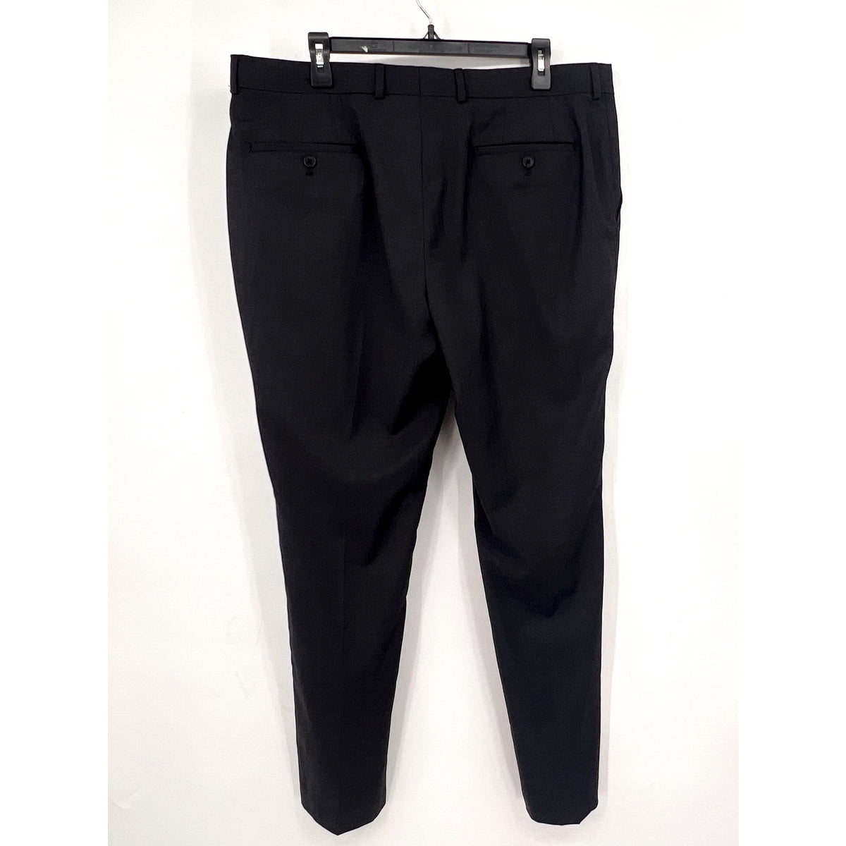 PENGUIN Men's Osman Flat Front Dress Pants 38X31 Navy Blue Wool Blend NWOT