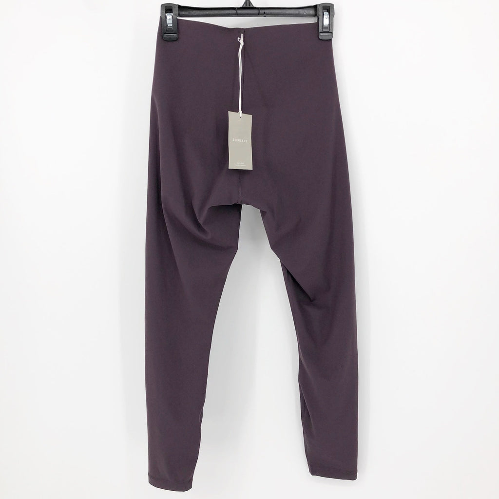 Everlane Womens The Perform Sculpt Legging Small Purple High Waist Eggplant NWT
