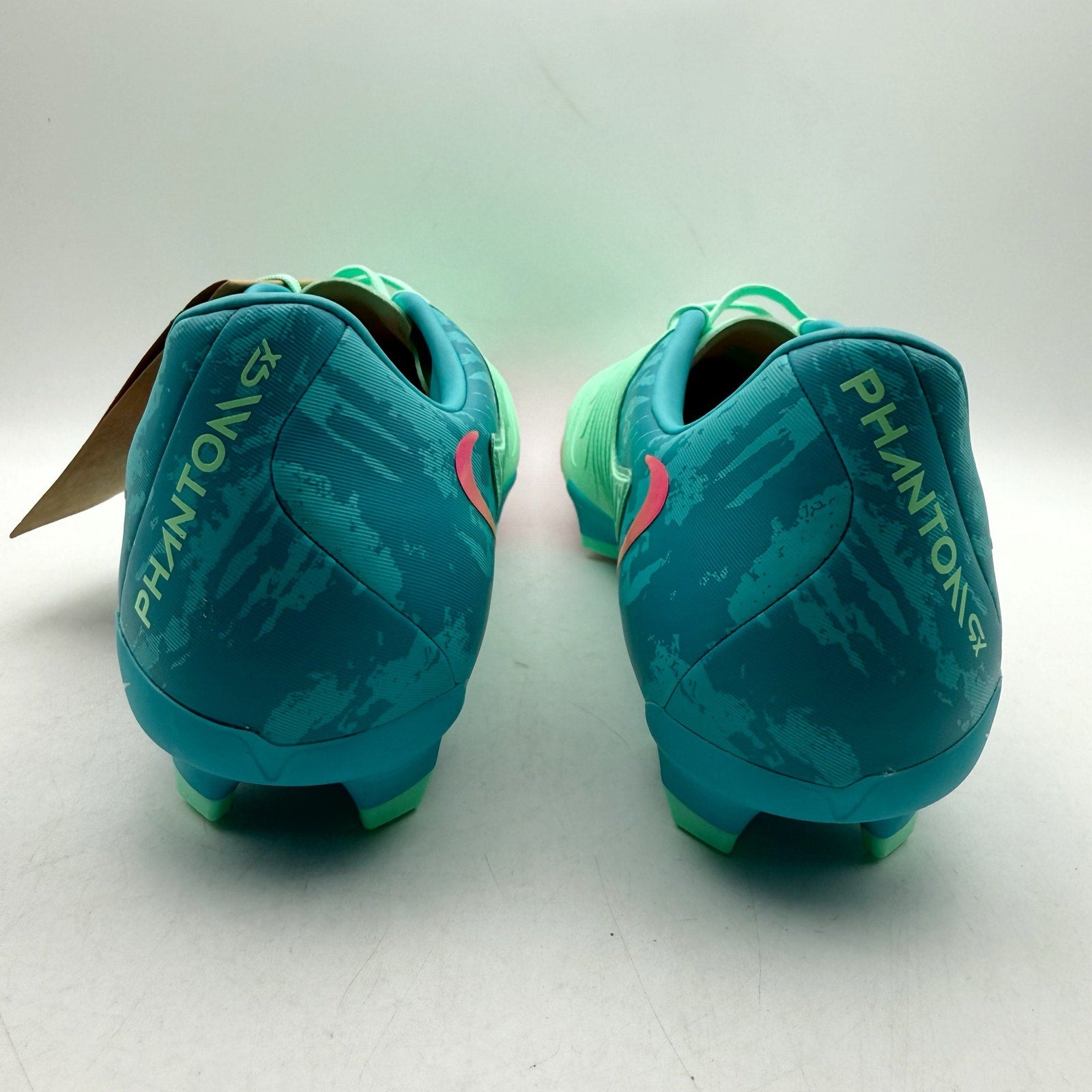 Nike Mens Phantom GX 2 Academy LV8 MG Soccer Cleats US 11.5 Green FJ2553 NWOB