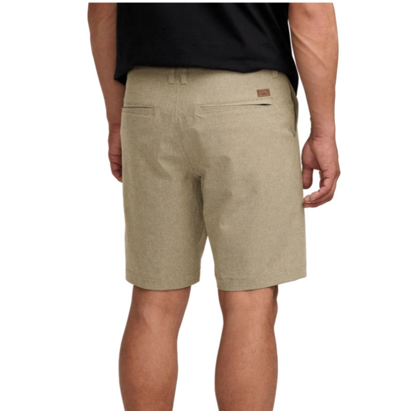 BILLABONG Men's Crossfire 19 Submersible Shorts Size 32 Khaki Flat Front NWT