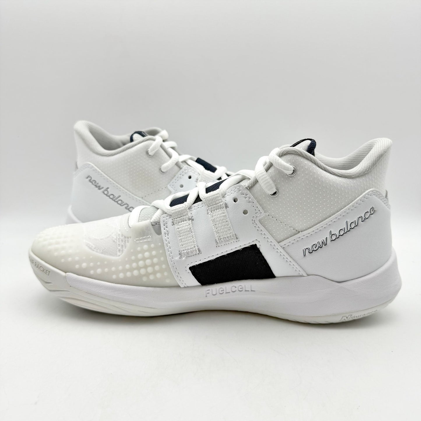 New Balance Mens Coco CG1 Tennis Hard Court Sneakers US 8 Wide White Blue NIB