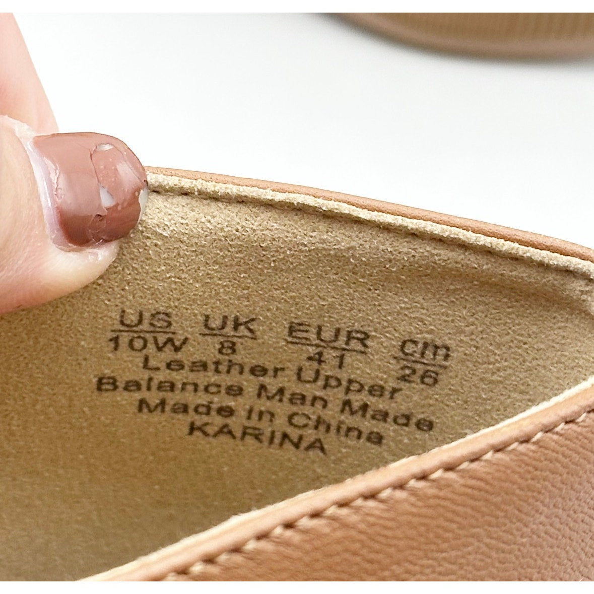 NATURALIZER Womens Karina Pumps Size 10 Wide EU 41 English Tea Tan Heels NIB