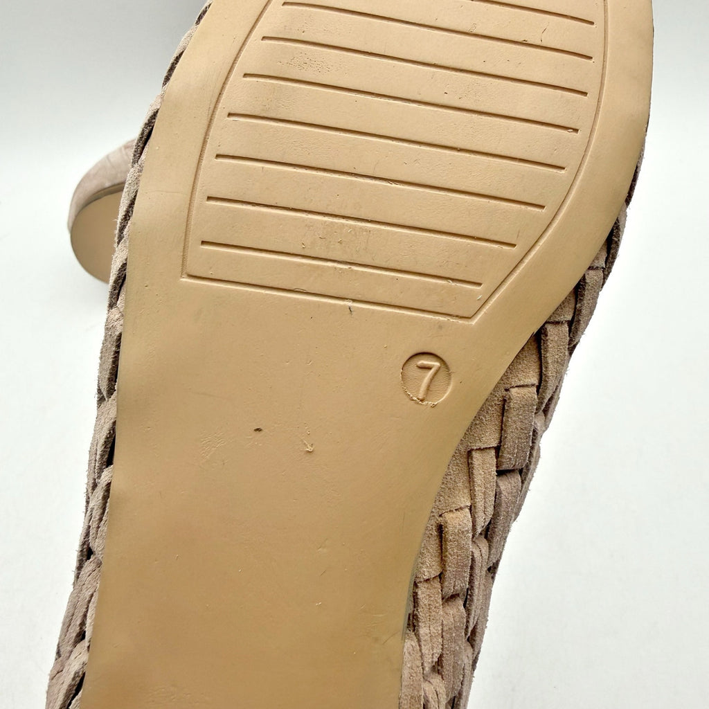 Diba True Womens Age Less Flat Loafers US 7 EU 38 Pink Suede Woven NWOB