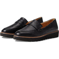 Naturalizer Womens Adiline Flat Loafers Size 8 NARROW Black Leather Slip On NIB