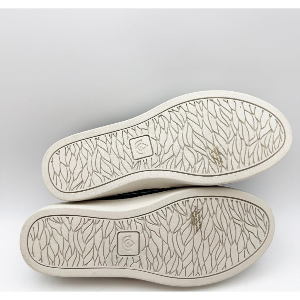Spenco Women's Bindie Slide Slip On Shoe Size 5 B Black Embossed Suede NIB