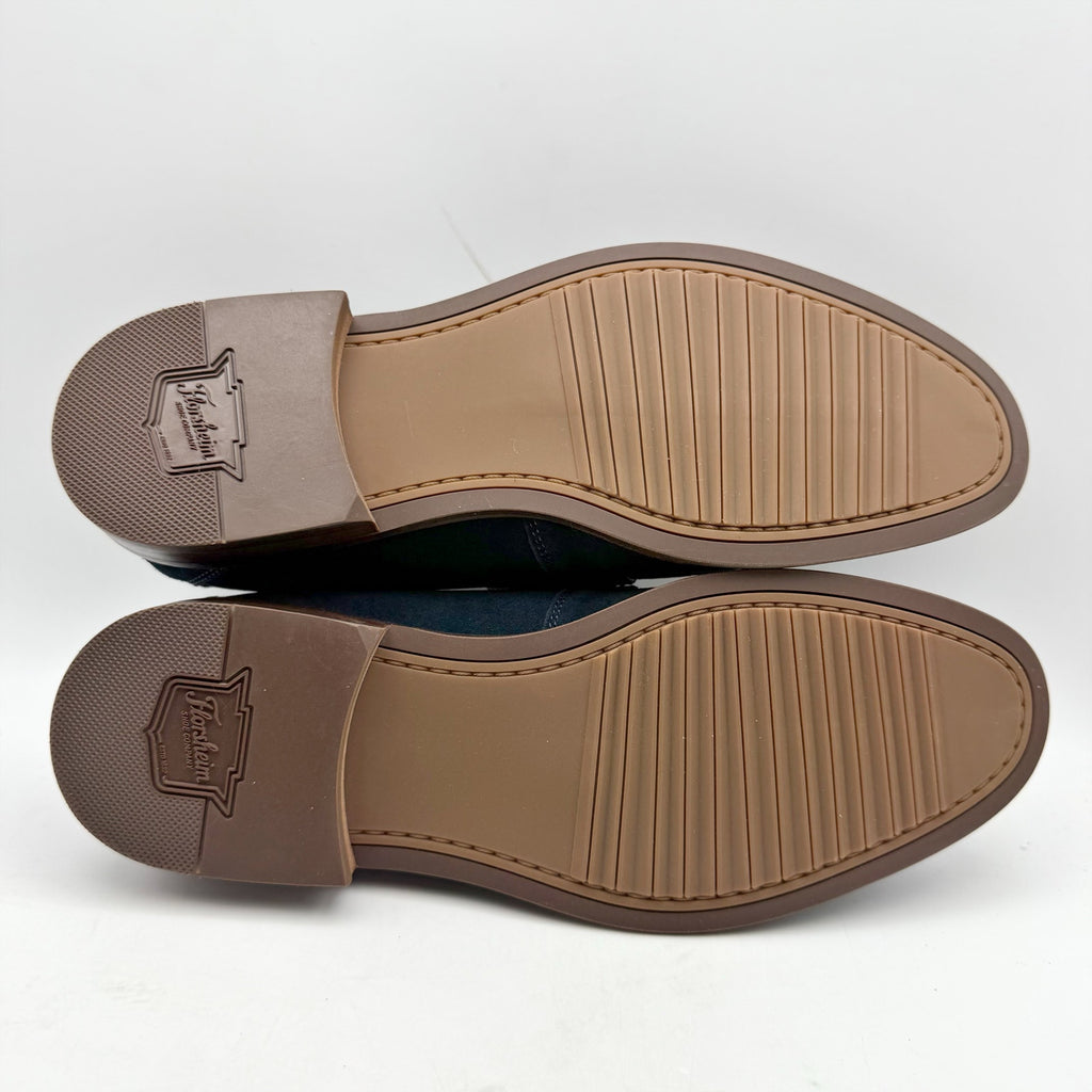 Florsheim Mens Rucci Penny Loafers Size 7 M EU 40 Navy Blue Suede NIB